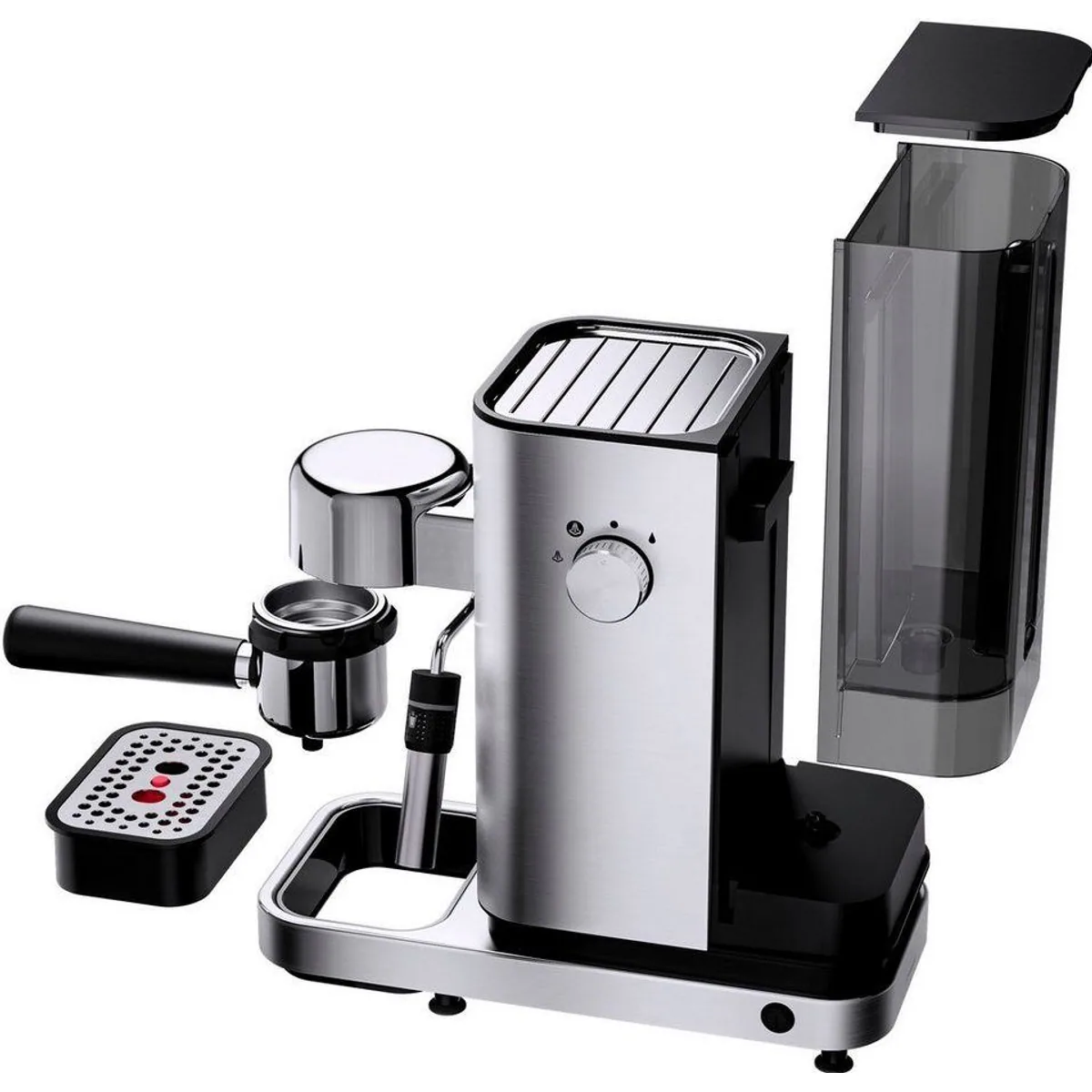 WMF Lumero Espressomaschine, kompakt, 15 bar Druck, elegante LED-Beleuchtung 3