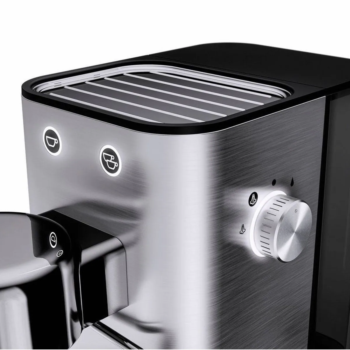 WMF Lumero Espressomaschine, kompakt, 15 bar Druck, elegante LED-Beleuchtung 5