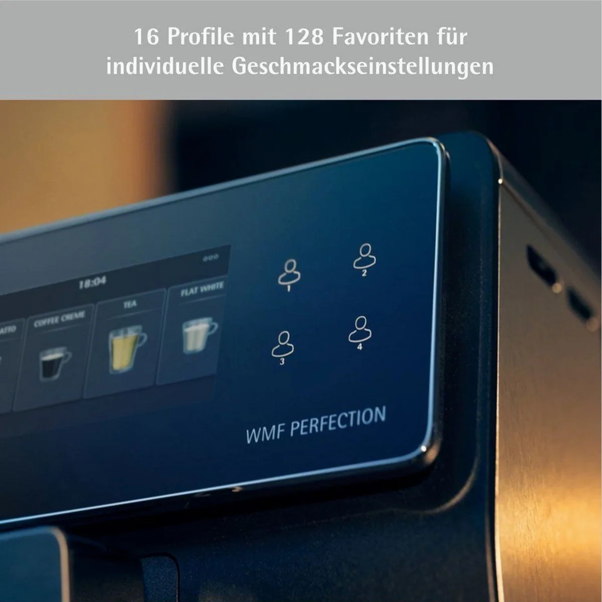 WMF Kaffeevollautomat Perfection 890L CP855815, intuitive Touchscreen-Bedienung, Doppelt-Hybrid-Technologie, selbstreinigend 4