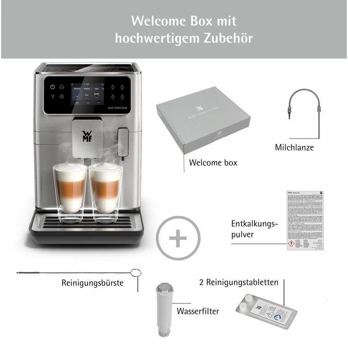 WMF Perfection 640 Kaffeevollautomat, intuitive Bedienung, hochwertige Verarbeitung, individuelle Rezeptvielfalt 3
