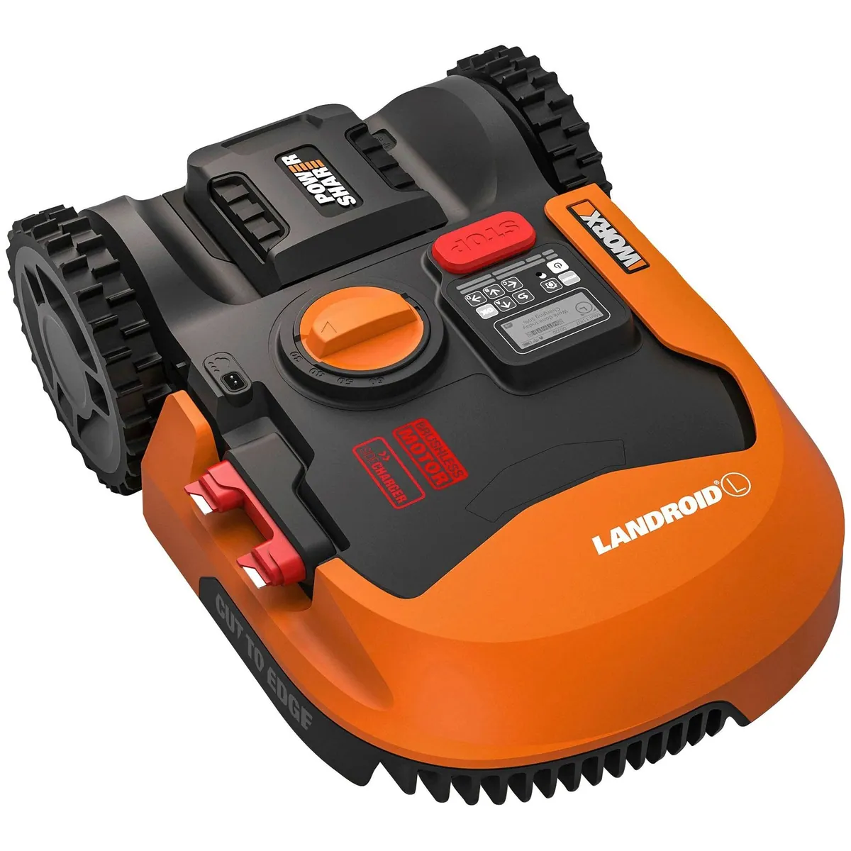 Worx Landroid L2000 Rasenmähroboter, bis 2000 m², WiFi/Bluetooth, Cut-to-Edge 3