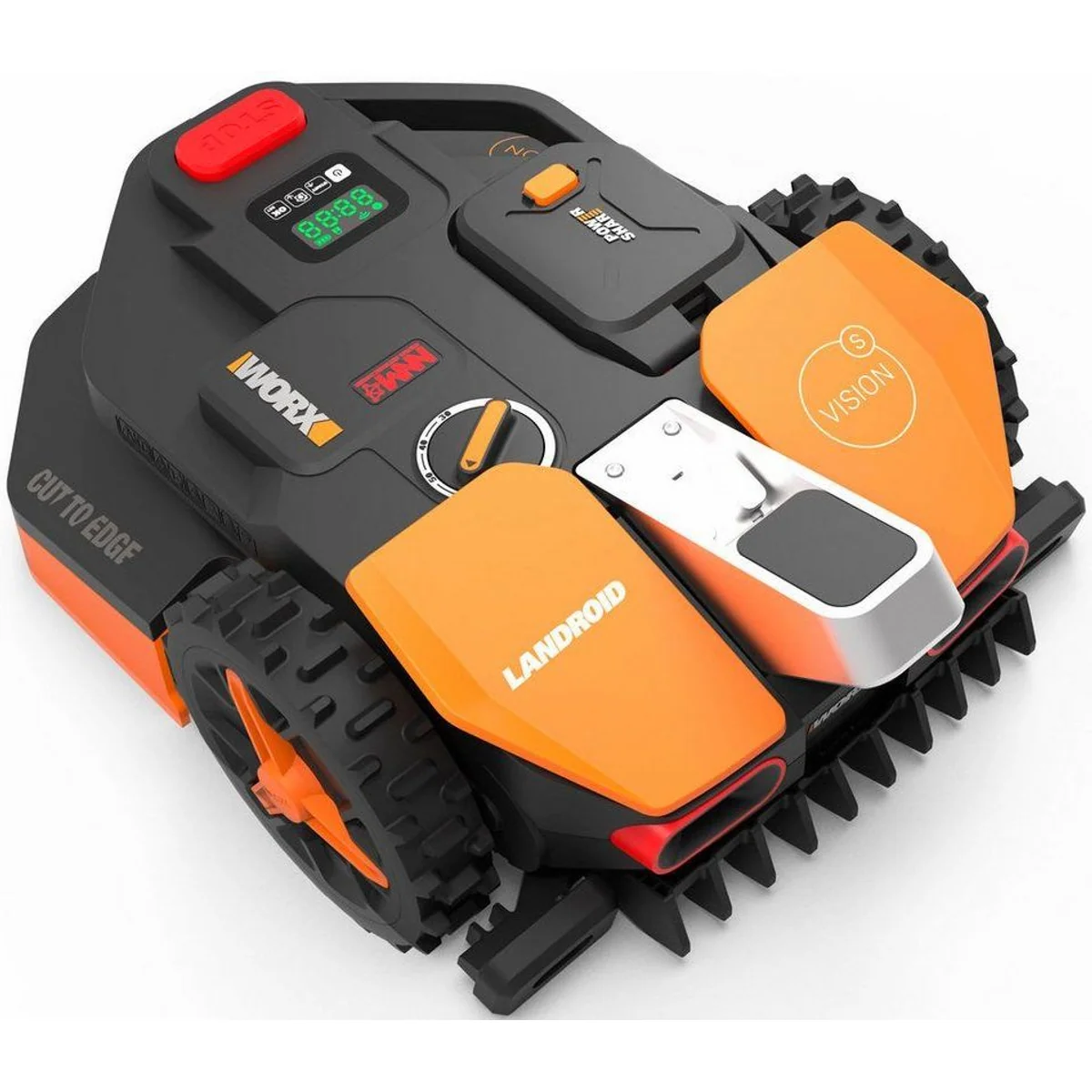 Worx Rasenmähroboter Vision AI S250, intelligente Hindernisvermeidung, Akku und Ladestation inklusive 2