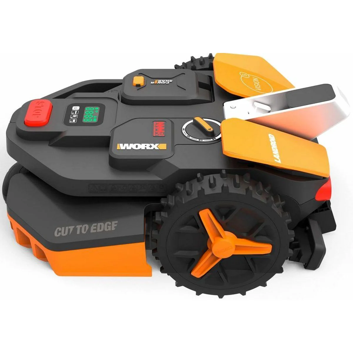 Worx Rasenmähroboter Vision AI S250, intelligente Hindernisvermeidung, Akku und Ladestation inklusive 4