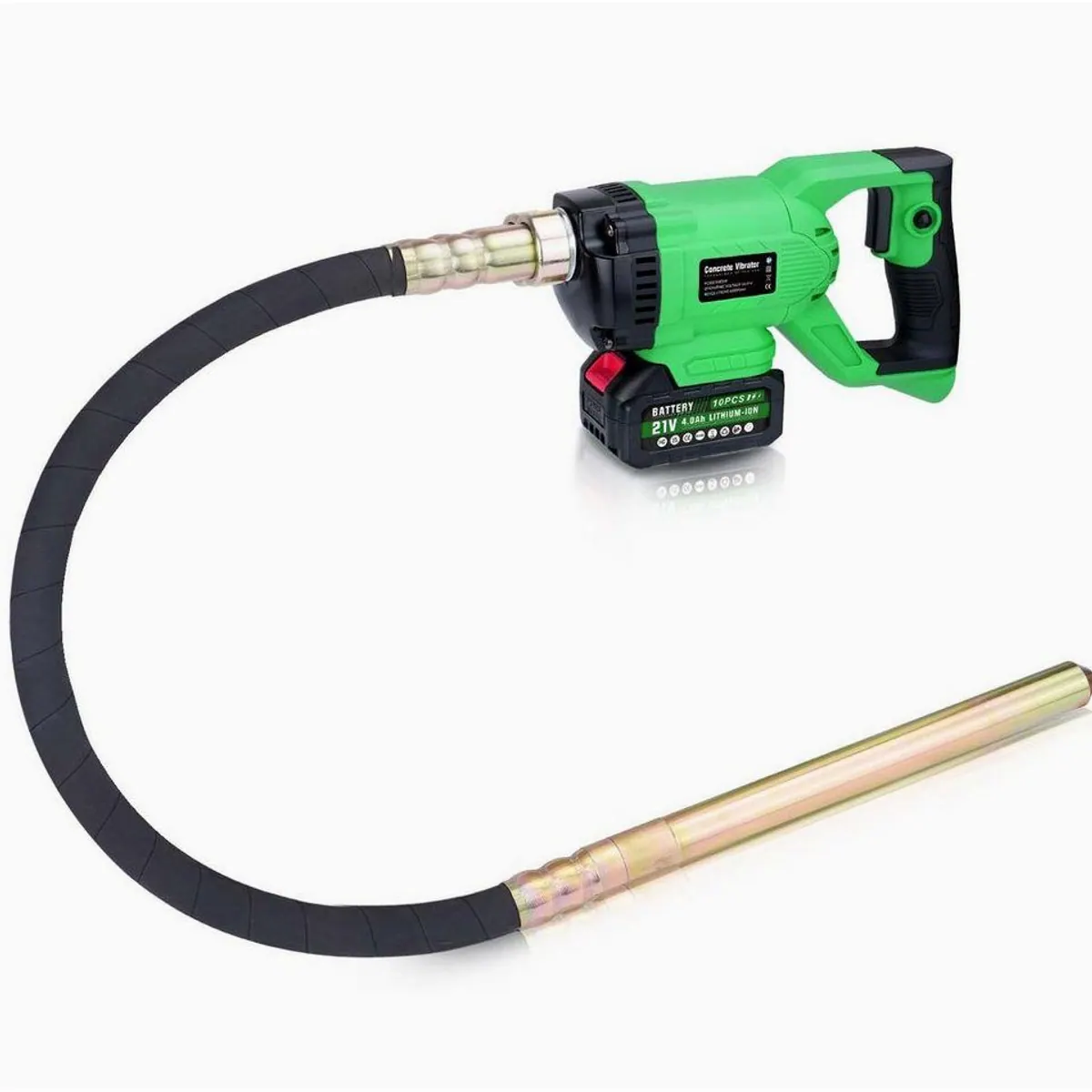 XERSEK Betonmischer 850W, Akku-Betrieb, hohe Drehzahl von 6000 U/min