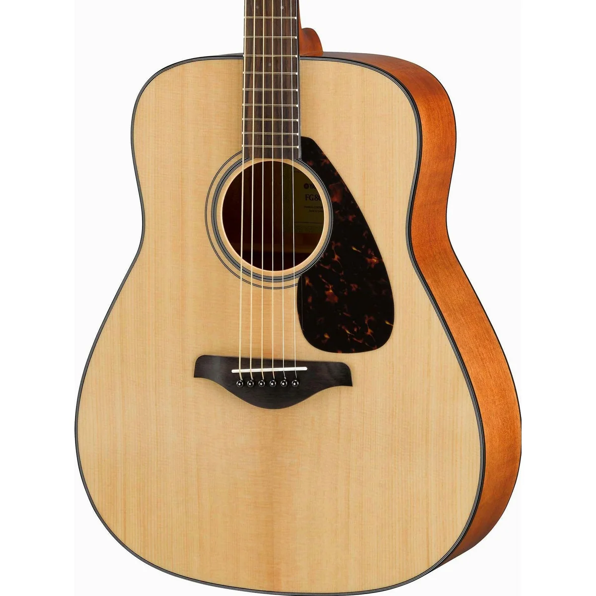 Yamaha FG800 Westerngitarre, Dreadnought-Korpus, massive Fichtendecke 4