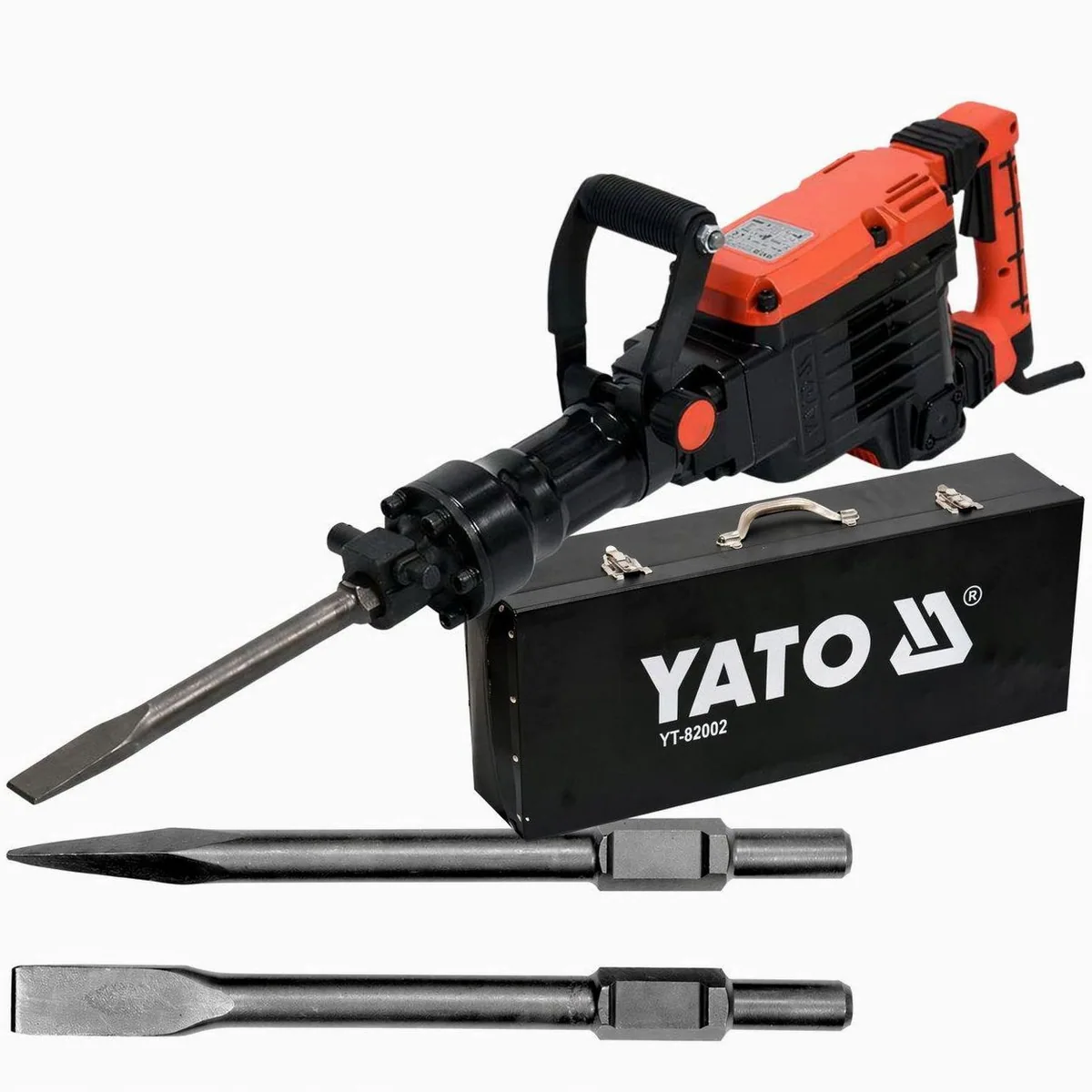 Yato Abbruchhammer 1600W, 70J Schlagkraft, Antivibrationsgriff