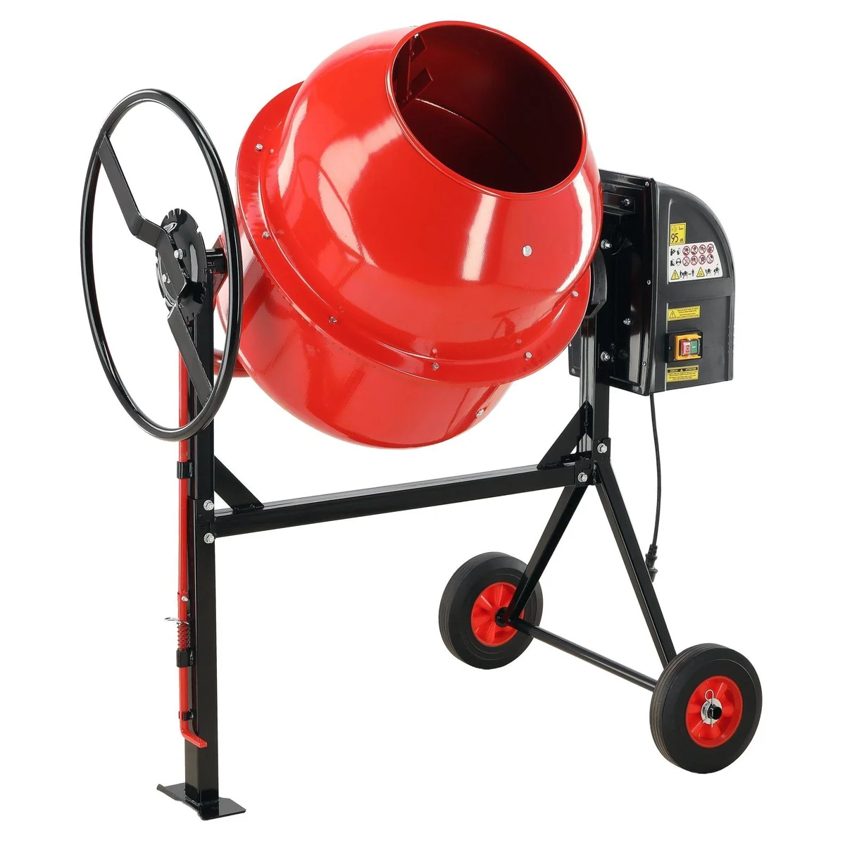 Yato Elektrischer Betonmischer 800W 160L, hohe Effizienz und robuste Bauweise