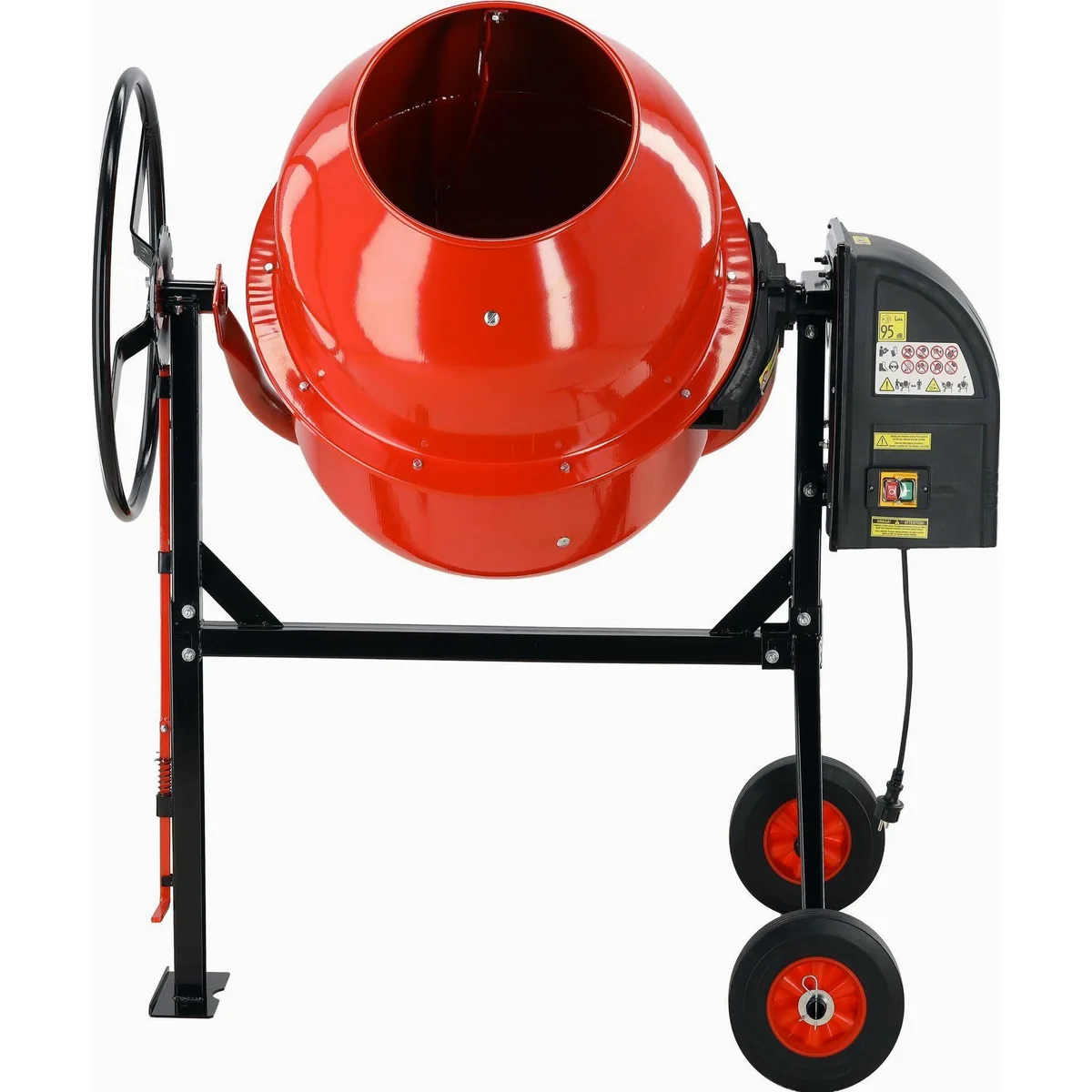 Yato Elektrischer Betonmischer 800W 160L, hohe Effizienz und robuste Bauweise 3