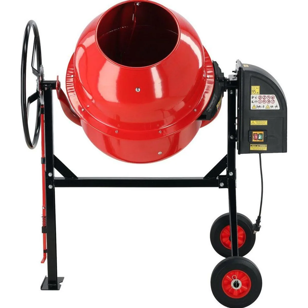 Yato Betonmischer, 800 W, 180 l Trommelvolumen, robust und leistungsstark 3