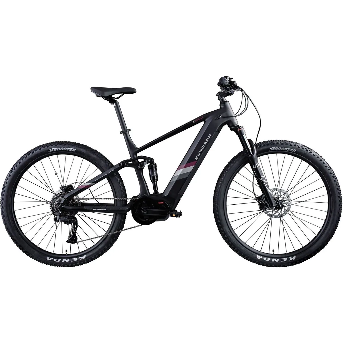 Zündapp X1000 E-Bike Mountainbike, vollgefedert, kraftvoller Mittelmotor, 733 Wh Akku