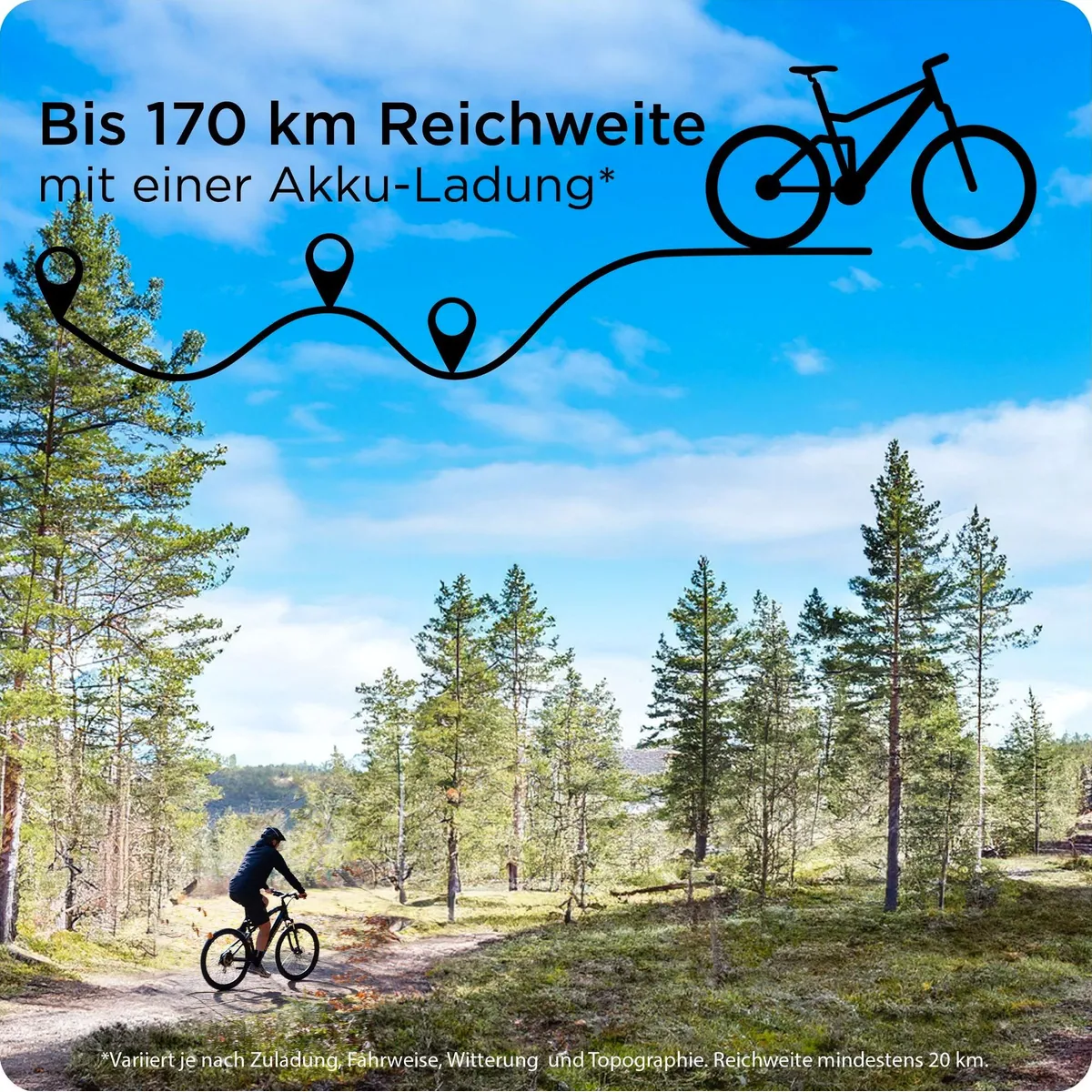 Zündapp X1000 E-Bike Mountainbike, vollgefedert, kraftvoller Mittelmotor, 733 Wh Akku 2