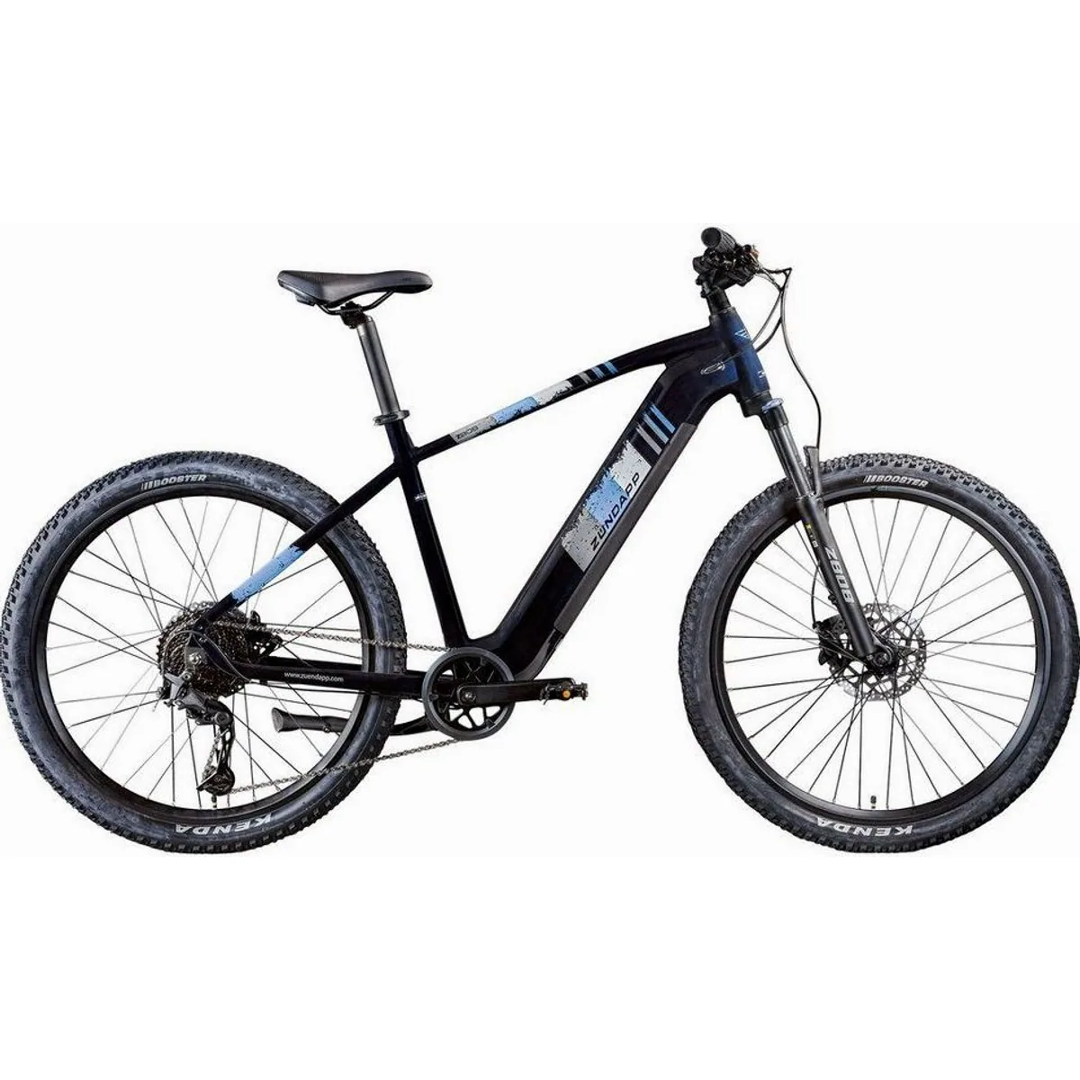 Zündapp Z808 E-Bike, 10-Gang Shimano Deore, leistungsstarker Heckmotor — ideal für Stadt und Gelände
