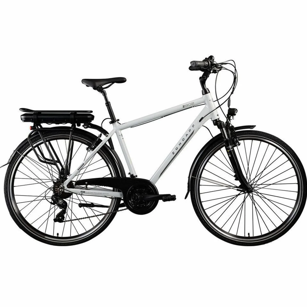 Zündapp Z802 E-Bike Trekkingrad, Aluminiumrahmen, 21-Gang Shimano Schaltung